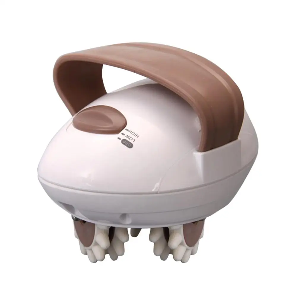 

Electric Handheld Massager Deep Tissue Cellulite Massager for Face Arm Hand Neck Foot and Body Silicone Face Brush