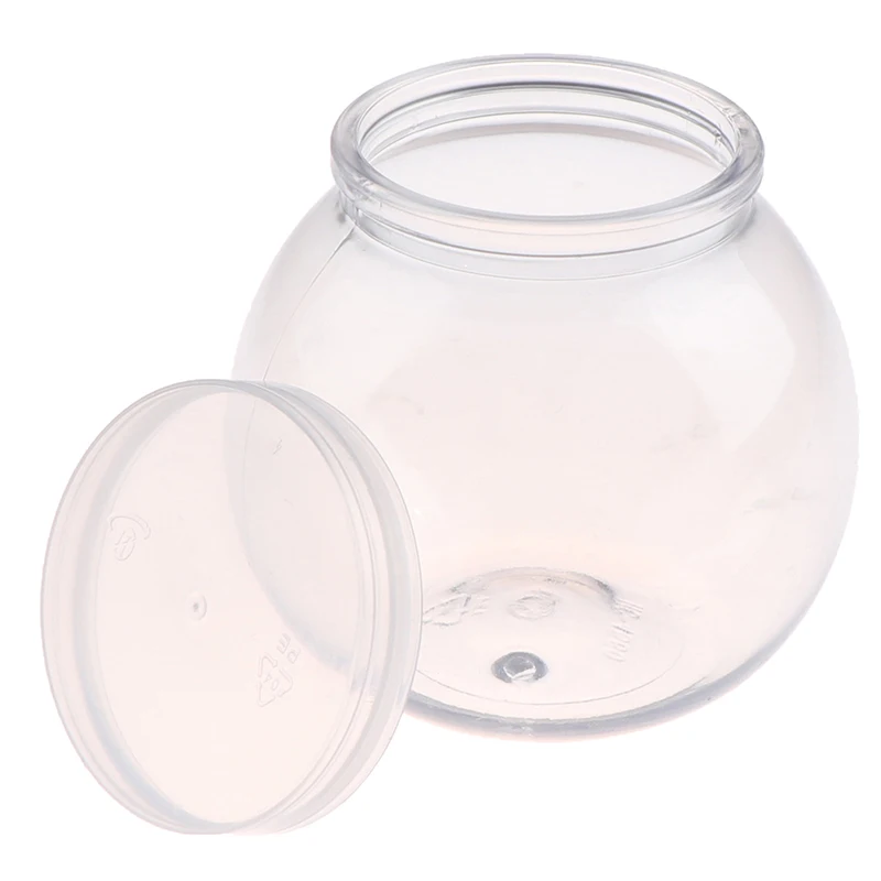 

160ml Round Ball Storage Container Organizer Box For Light Clay Foam Slime Mud