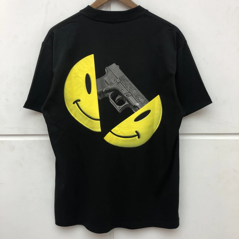 

Sus Boy T-shirt Men Women High Quality Gun Print foam printing T-shirts Top Tees