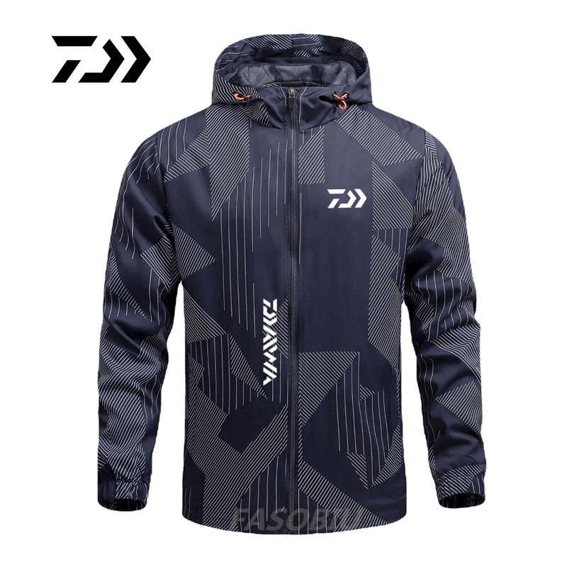 

Daiwa Men's Autumn Winter High Quality Fishing Clothing Windproof Keep Warm Fishing Jackets Casual Clothes Outdoor Sport Jackets
