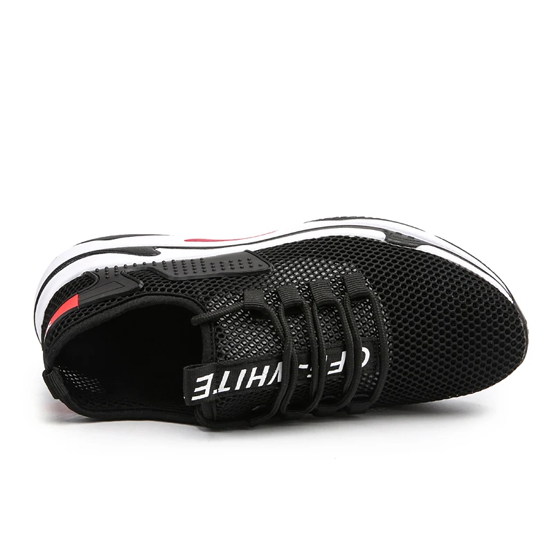 Кроссовки мужские легкие с перфорацией дышащие уличные спортивные туфли удобные