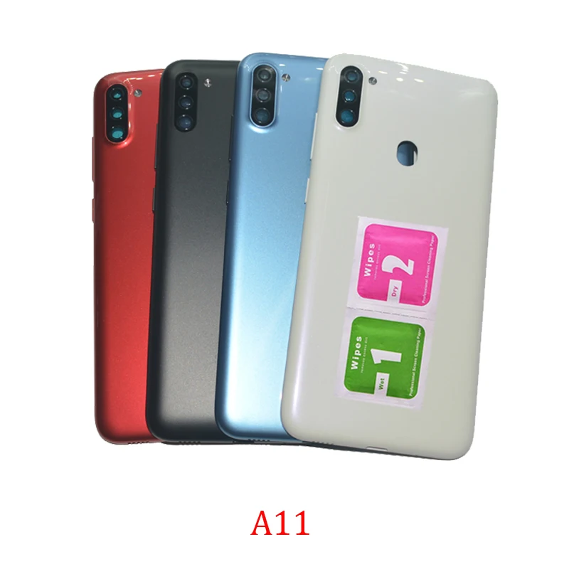 Задняя крышка для Samsung Galaxy A11 A115F A115M оригинальный корпус телефона задняя панель с