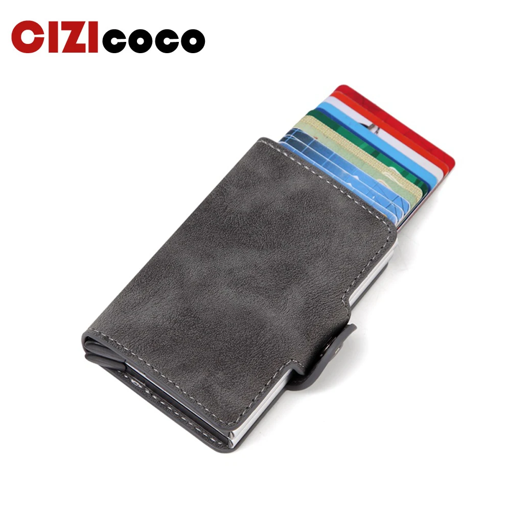 Мужская и Женская защита для карт Противоугонная двойная металлическая коробка