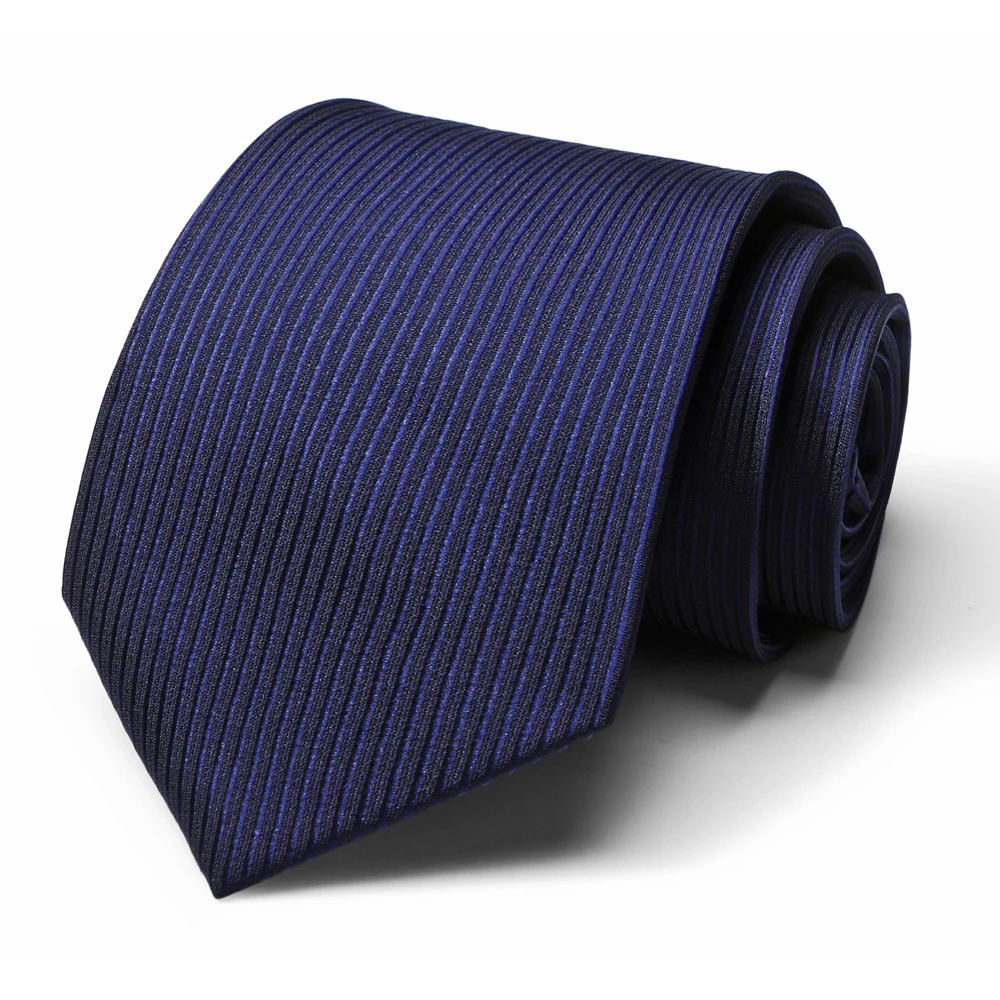 Мужские галстуки 7 5 см синие полосатые роскошные деловые свадебные галстук для