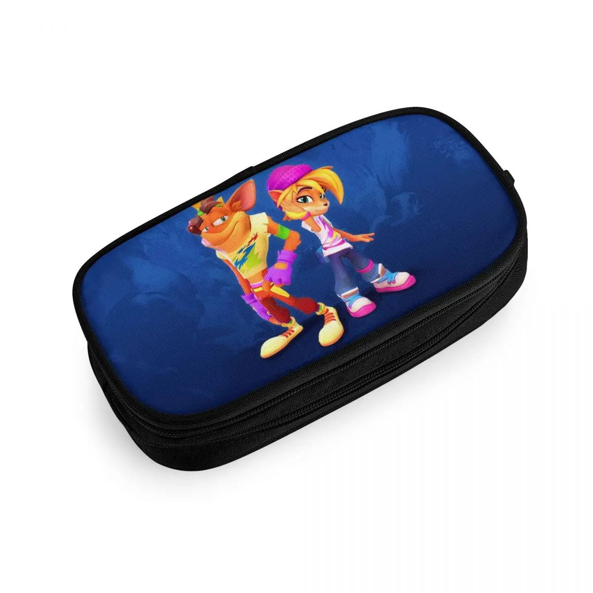 

3D Printed Crash Bandicoot Pencil Case Cosmetic Bag Zipper Makeup Box students School Supplies Pencil Holder