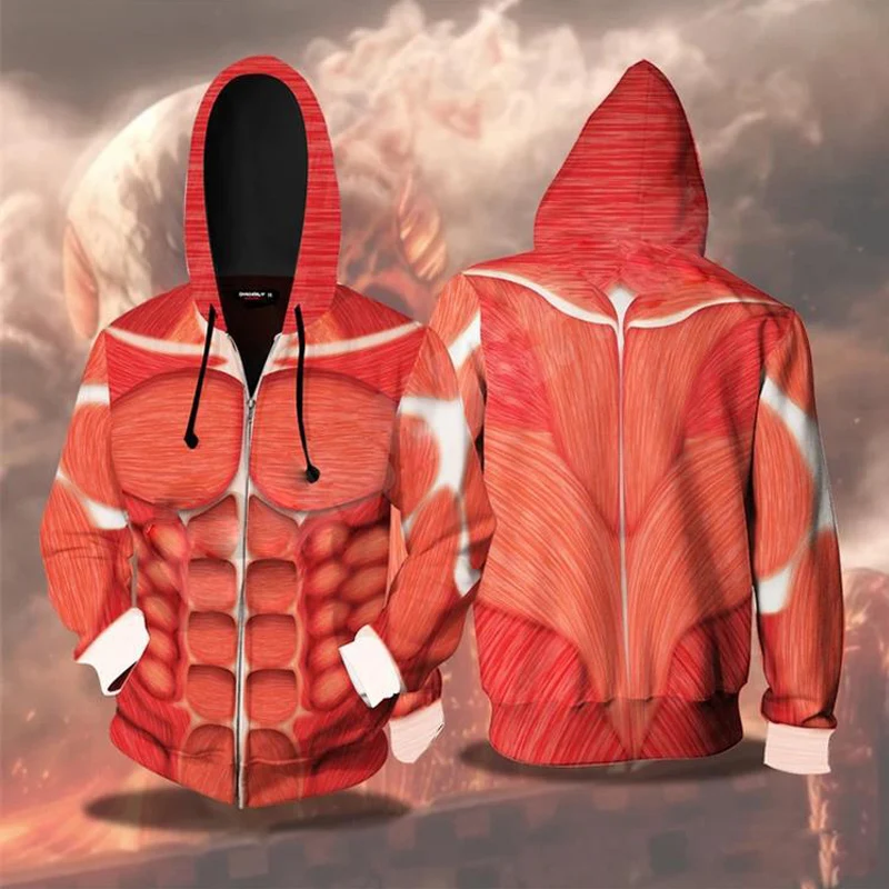 2020 костюм Атака Титанов соперник Аккерман Косплей толстовки Мужская и женская