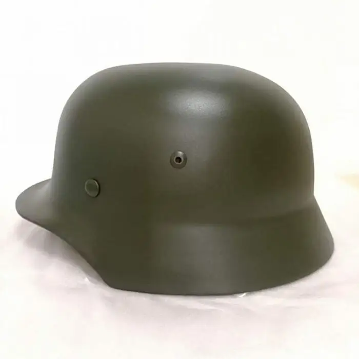 Высокое качество немецкий M35 шлем Стальной шлем черный зеленый WW2 Тактический воздушный Шлем Военная специальная сила безопасности Оборудование
