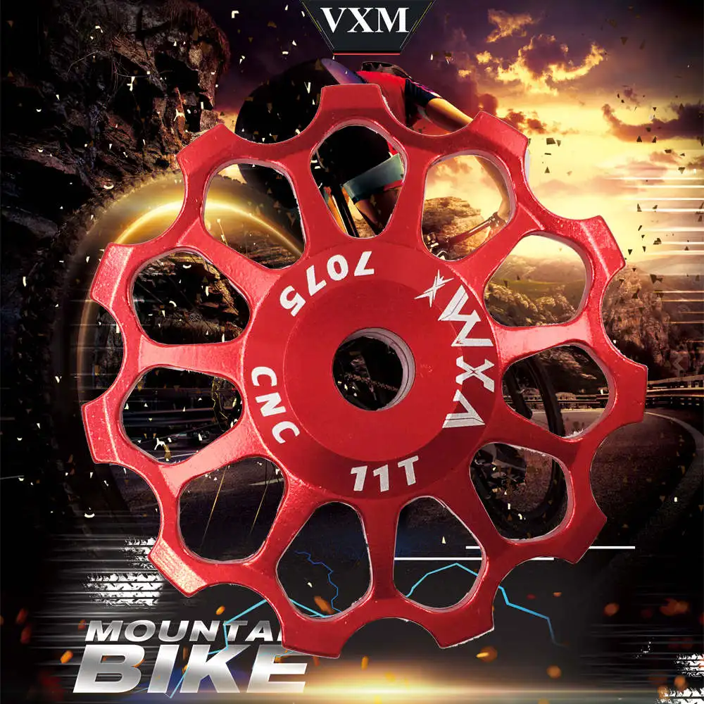 

Bicycle Ceramic Transmission 11-17T Rear Pulley Racing Wheel Road Mountain Bike Rail Bicycle Ceramic Bearing Bicycle Parts