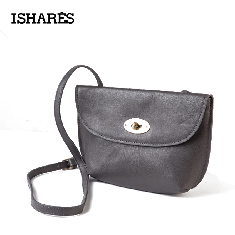 Женская сумка через плечо ISHARES из натуральной кожи модный мини-светильник
