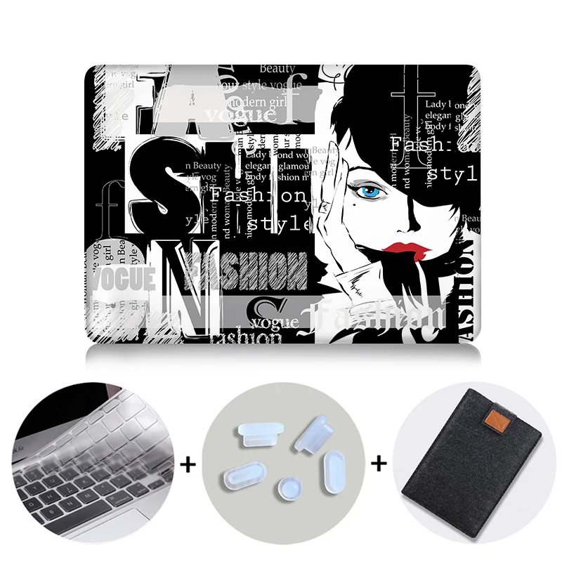 MB01 Чехол MTT для ноутбука Macbook Air Pro retina 11 12 13 15 16 с сенсорной панелью, пластиковый жесткий чехол для mac book air 13 coque - Цвет: MB01