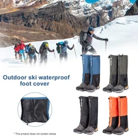 unisex waterproof leg covers legging gaiter climbing camping ski boot travel shoe snow protection for snowshoeing hiking hunting