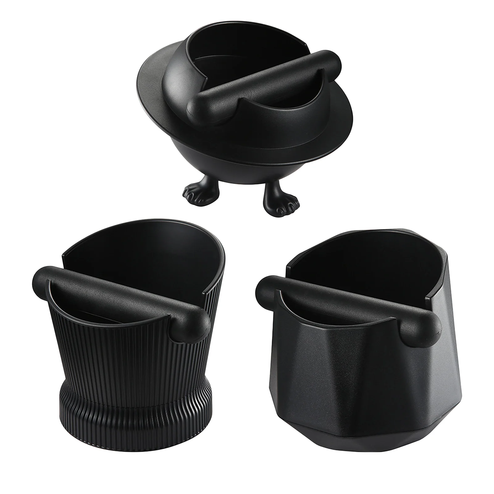 

Espresso Knock Box Durable Non-Slip Base Espresso Dump Bin Dishwasher Safe