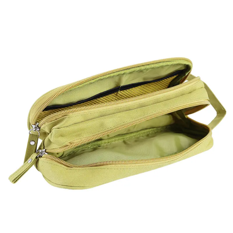 Новый Полезный унисекс 2 слоя большой емкости цифровой гаджет сумка для хранения