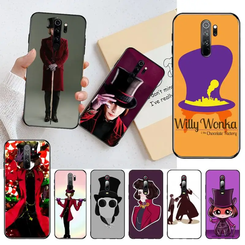 Мягкий силиконовый чехол для телефона из ТПУ PENGHUAWAN willy wonka Redmi Note 8 8A 7 6 6A 5 5A 4 4X 4A Go Pro