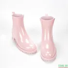 Женские резиновые ботильоны на низком каблуке, Размеры 33-39