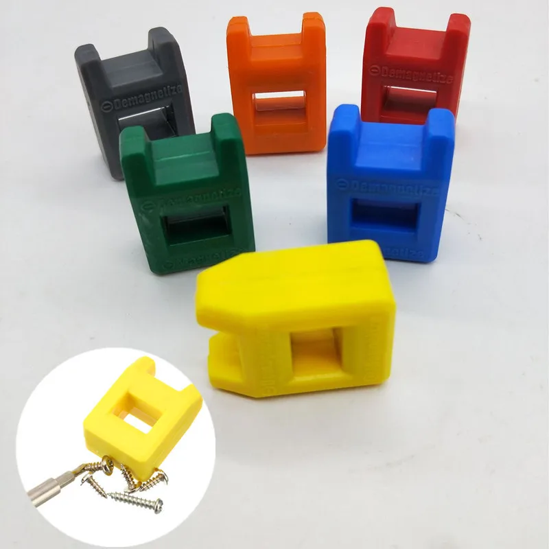 2 шт. инструмент для намагничивания размагничиватель отвертка настольные биты