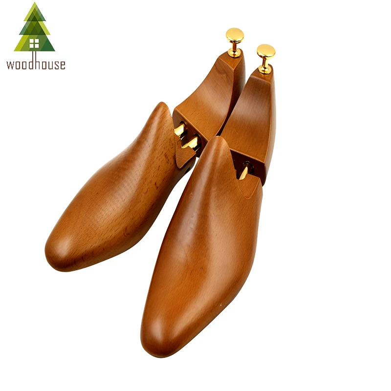 Woodhouse Men's and Women's Shoe Trees Twin Tube Adjustable Natrual Beech Wood Tree | Обувь
