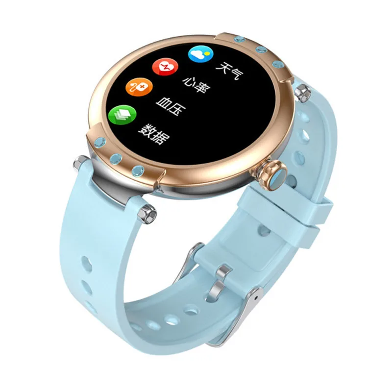 

FR98 Fashion Womens Smart Watch Blood Pressure Heart Rate Monitor DIY Custom Dial Sport Smartwatch Wearable Device For Girl Lady