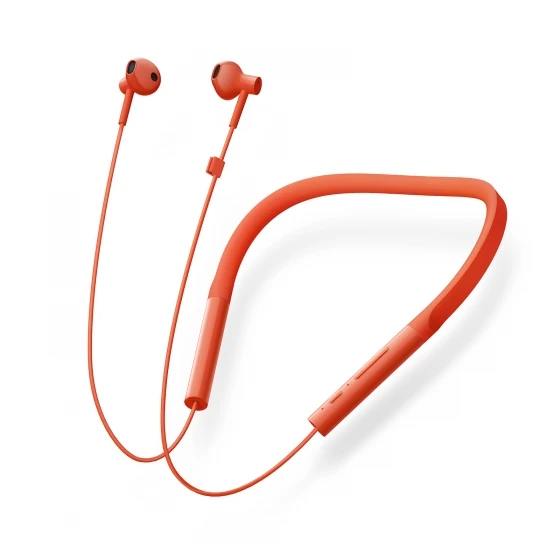 Xiao mi воротник Bluetooth гарнитура Молодежная версия шейным ремешком спортивные наушники Быстрая зарядка mi беспроводные наушники для Android iOS - Цвет: Orange