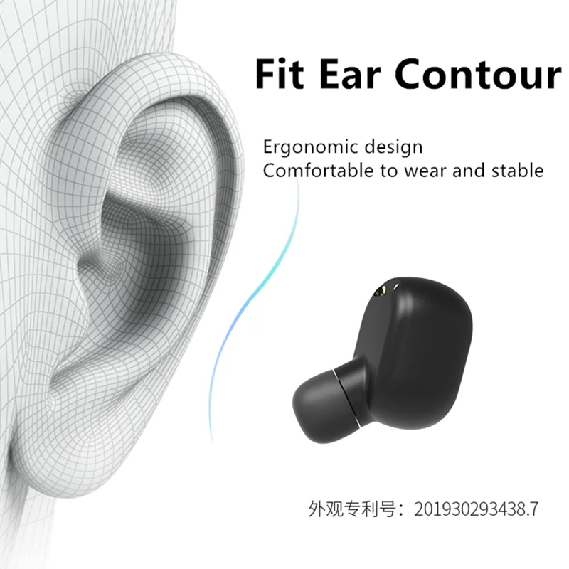 M1 Bluetooth гарнитуры для Redmi Airdots беспроводные наушники 5,0 TWS наушники с шумоподавлением микрофон для iPhone Xiaomi huawei samsung