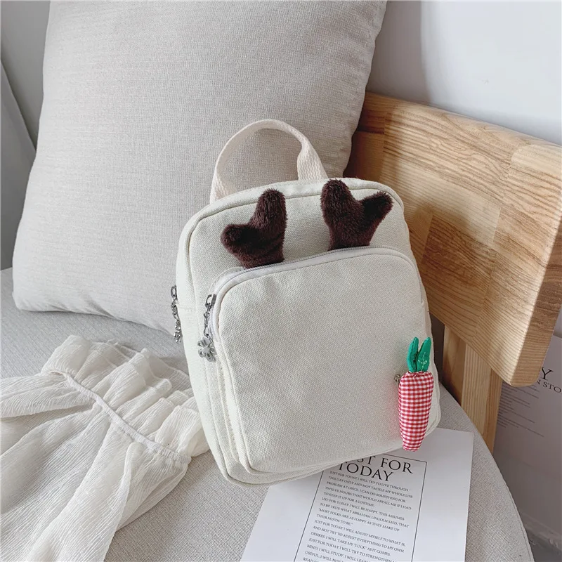 Детские рюкзаки Детская сумка 3D детская с морковкой для мальчиков и девочек