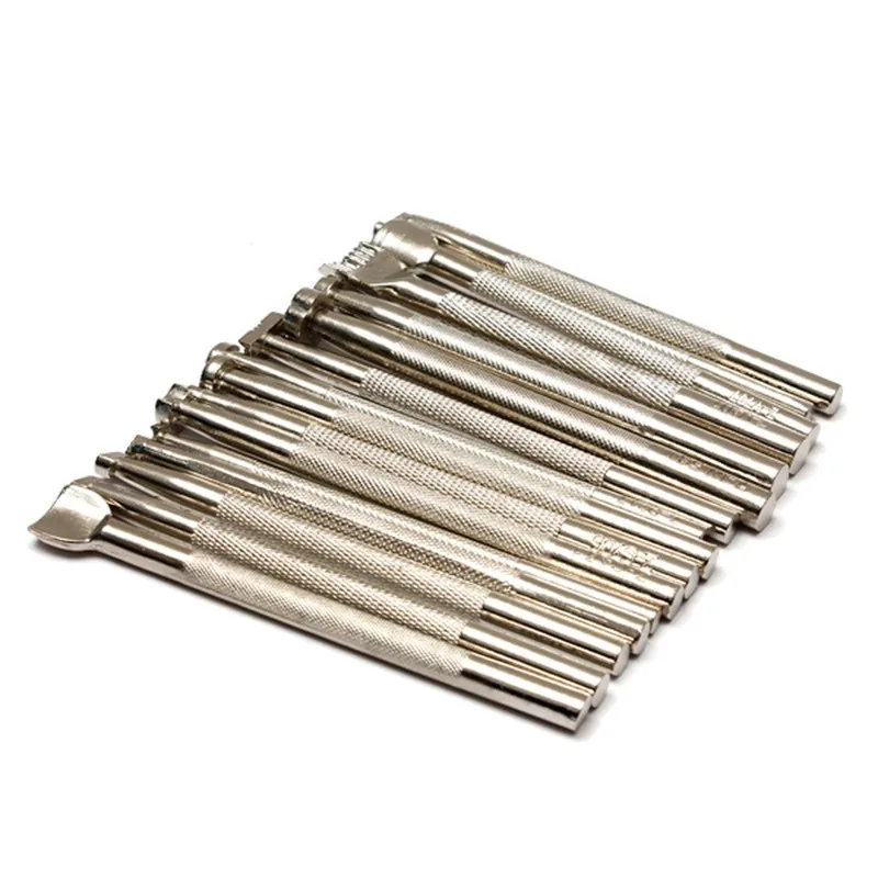 Технические металлические инструменты для работы с кожей набор инструментов