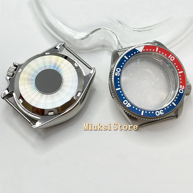 Однотонный чехол для часов 37 мм из нержавеющей стали 316L с сапфировым стеклом