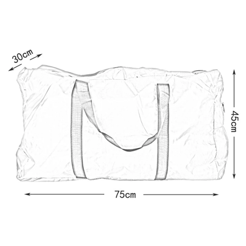 

ELOS-Durable Boat Large Foldable Storage Carry Bag Handbag Accessory for Kayaks, Gas Boats, Fishing Boats, Rubber Boats