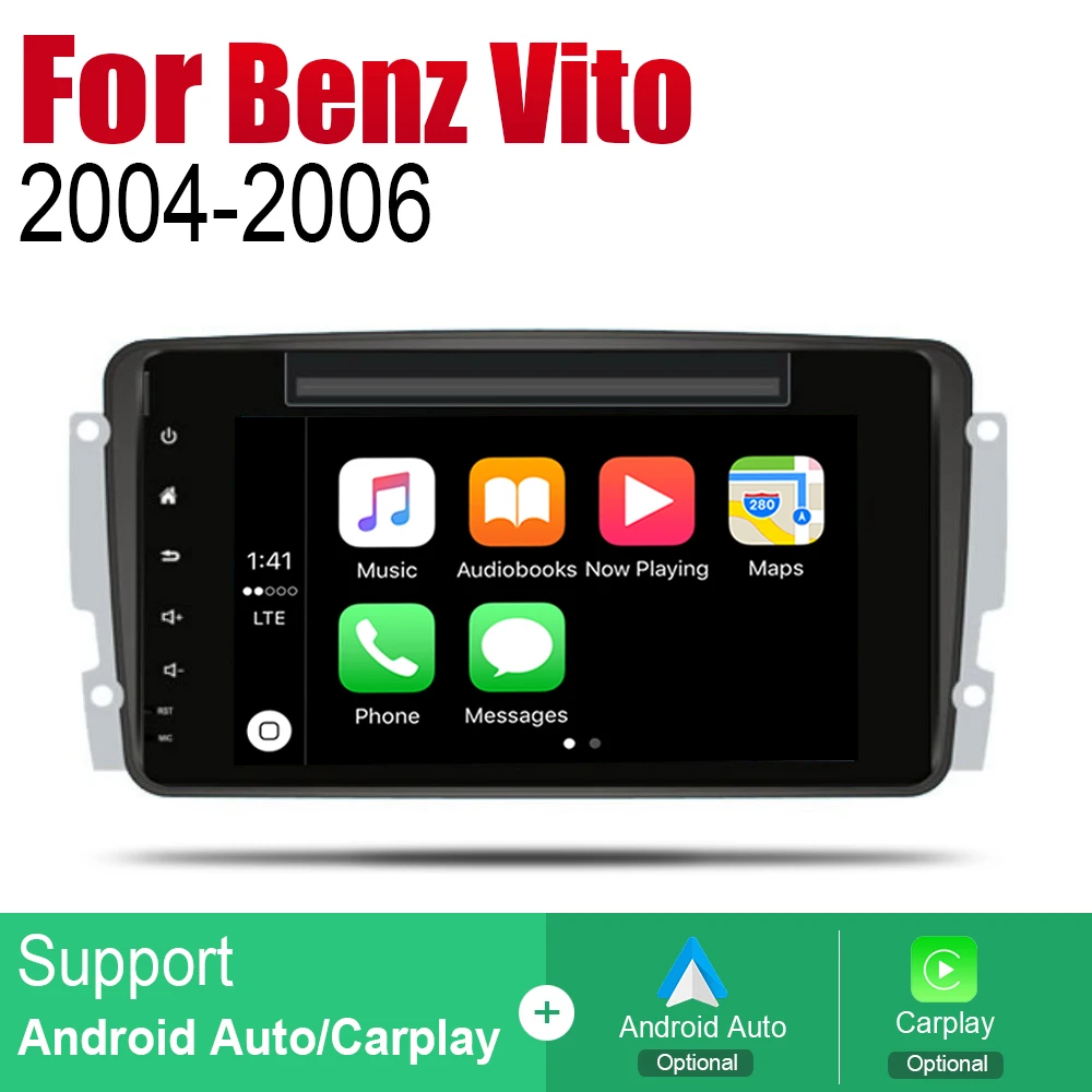 Автомобильный DVD GPS навигатор Android для Mercedes Benz Vito 2004 ~ 2006 NTG плеер навигация WiFi BT