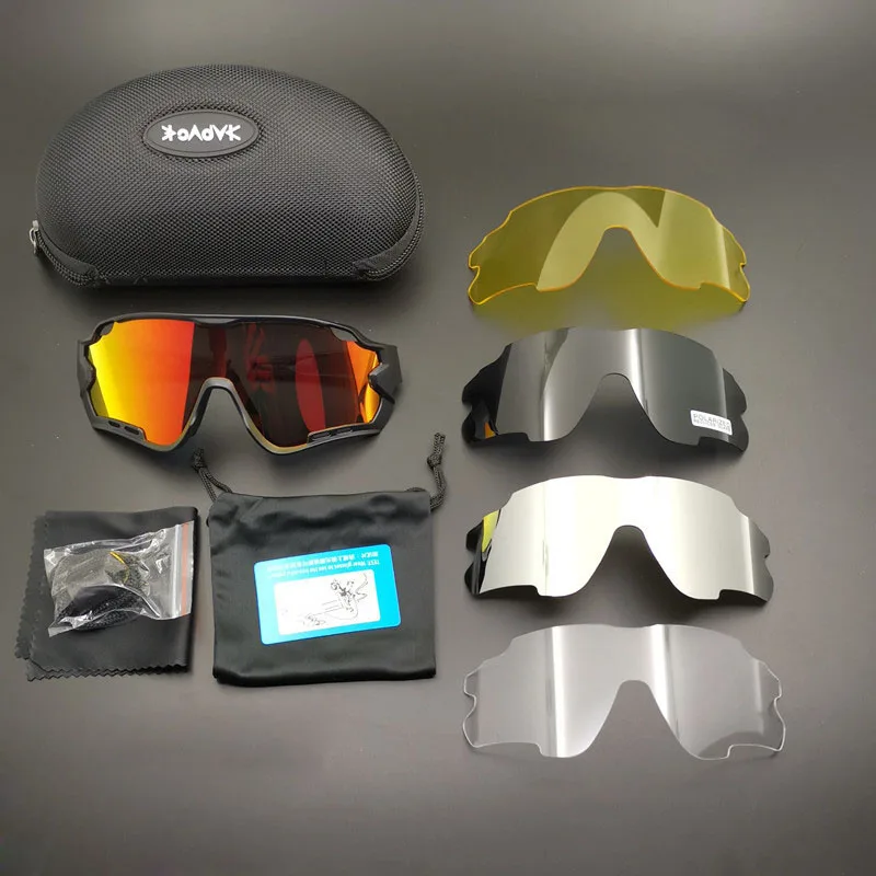 Поляризованные велосипедные очки дорожные мужские для стрельбы близорукости