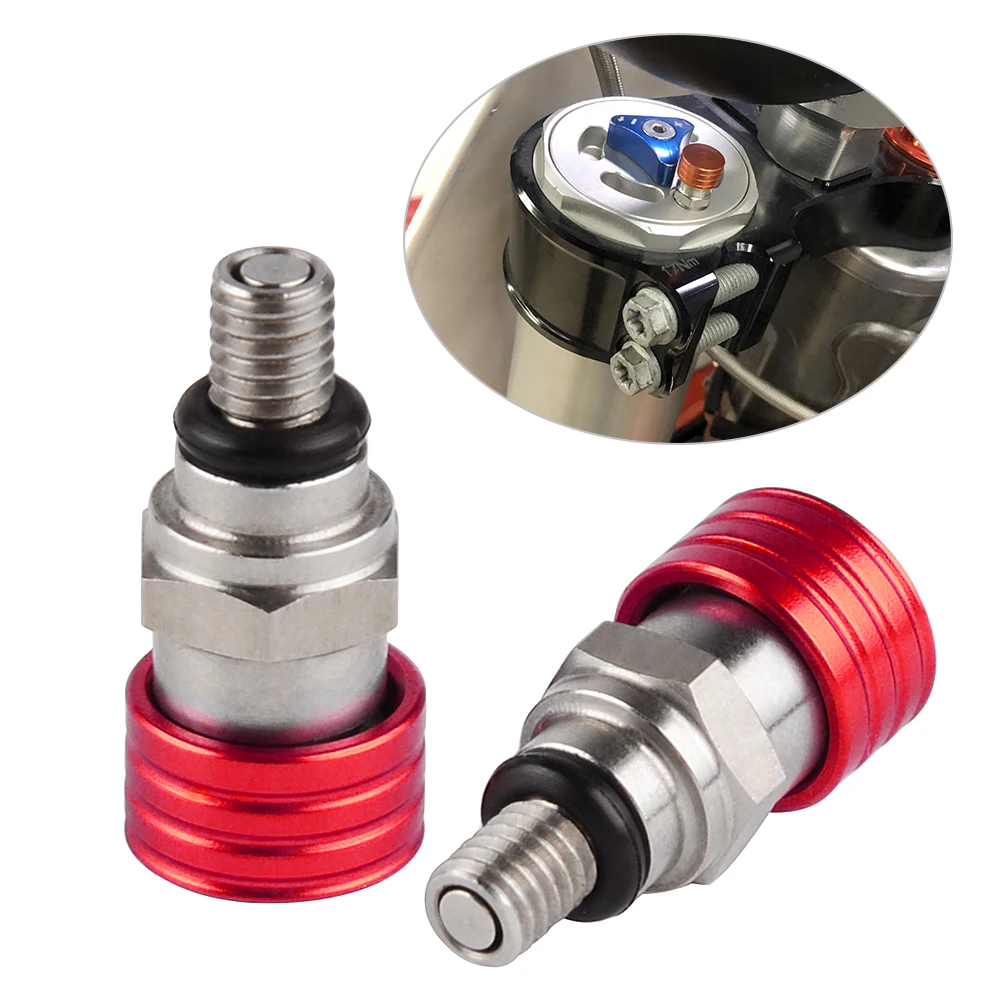 

M5x0.8 Fork Air Bleeder Valve For Honda CR 80 85 125 250 500 CRF 250R 250X 450R 450X 250RX 450RX For Kawasaki Yamaha For Suzuki