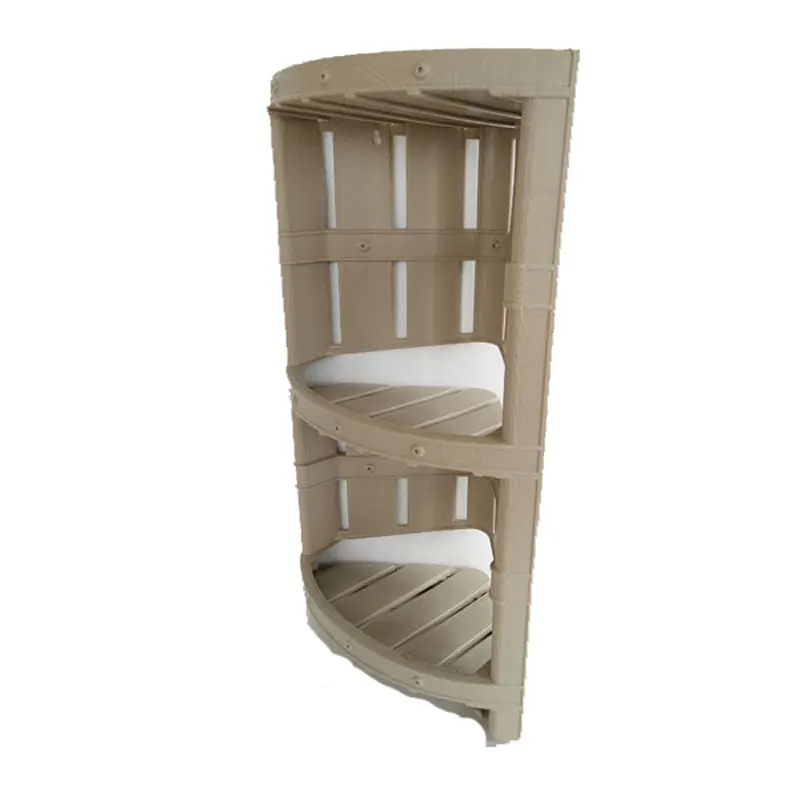 

NEW bathroom cabinet bathroom shelves Bathroom Cabinet Rack 3 levels plastic shower Rack organizer accesorios