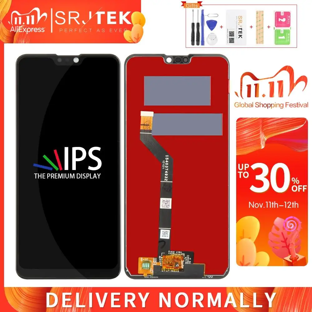 ЖК-дисплей Srjtek 6 3 ''для Asus Zenfone Max Pro M2 ZB630KL дисплей для ZB631KL сенсорный экран