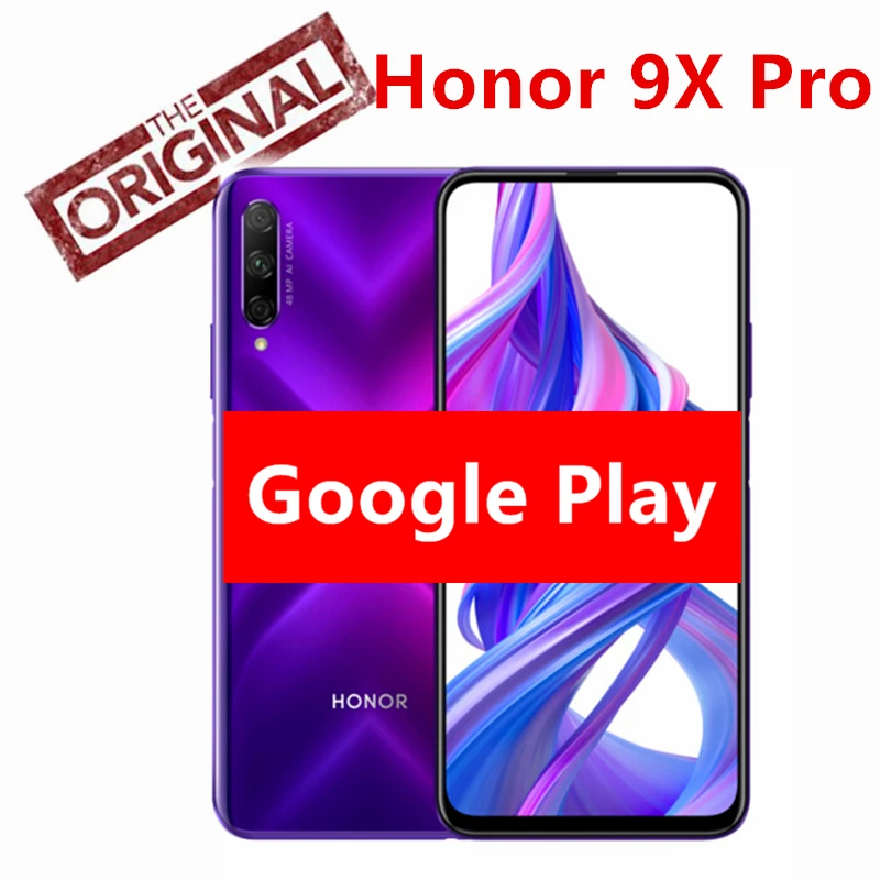 Смартфон Honor 9X pro 8G 128G Honor 9X pro Kirin 810 Octa Core 48MP фронтальная камера 16MP 4000mAh
