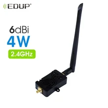 EDUP 2.4GHz 8W Wifi Power Amplifier 5GHz 5W Wifi Signal Booster Wireless Range Repeater for WI FI Router Accessories Antenna