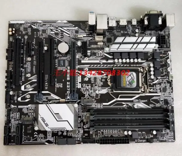 Verkaufen ASUS PRIME Z270-K Motherboard LGA 1151 DDR4 USB3.1 64GB Z270 Desktop Motherboard