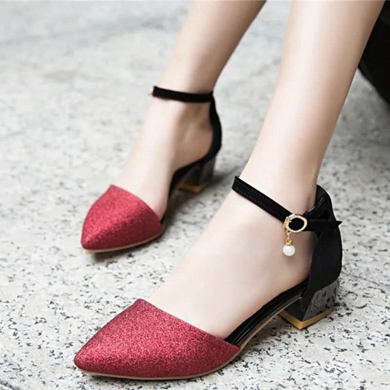 Женские туфли лодочки Сезон весна лето Модная повседневная элегантная обувь