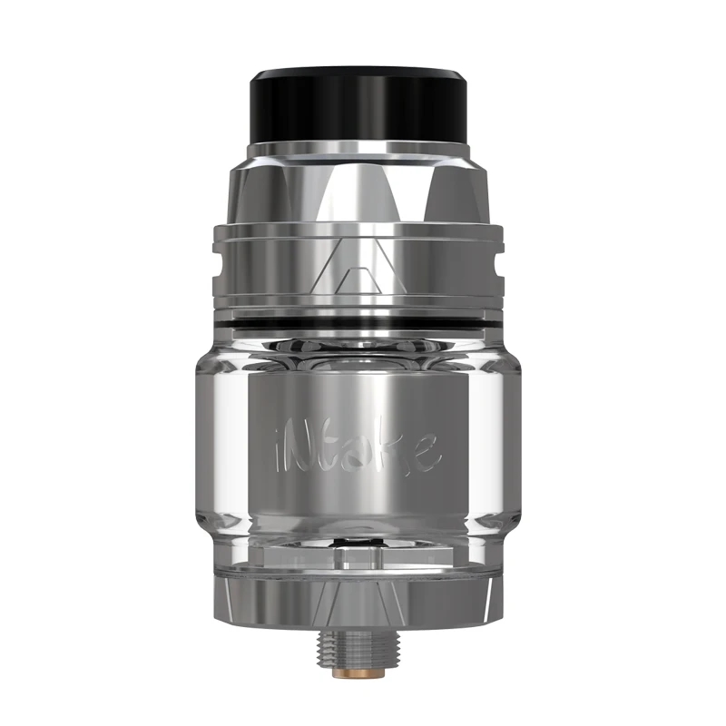 Augvape Впускной RTA бак 4,2 мл электронная сигарета распылитель герметичный нижний поток воздуха прямо в катушку одной катушки 24 мм RTA танк - Цвет: Silver