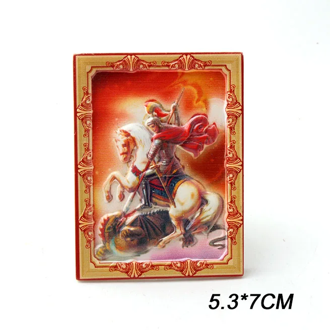 Полимерный магнит на холодильник религия путешествия сувенир магнитная