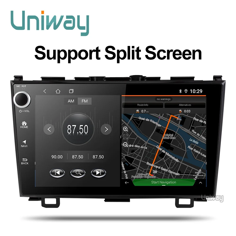 Автомагнитола Uniway ACRV9081 2 Гб + 32 ГБ android 8 1 с gps-навигацией для Honda CRV | Автомобили и