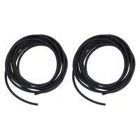 hot yo 2x 8mm flexible pvc corrugated gas tubing pond conduit tube 7m black