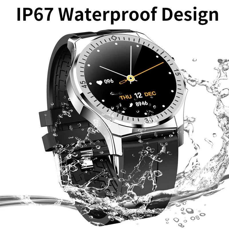 Измерение температуры тела Мужские t 2020 Новые смарт часы мужские умные наручные