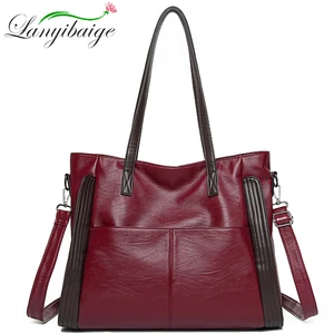 Женская сумка-мессенджер из овечьей кожи высокого качества, повседневные сумки на плечо, одноцветные модные сумки на молнии, сумка Bolsa Feminina