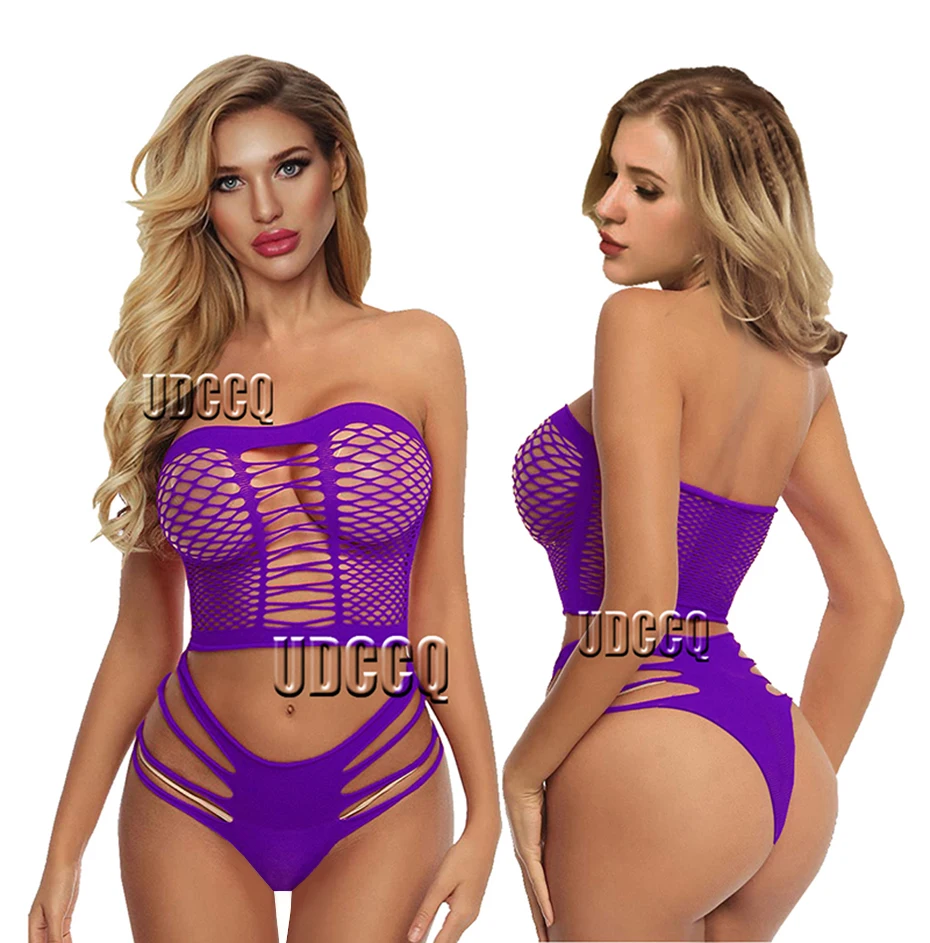 Горячее сексуальное ажурное белье прозрачная комбинация одежда для сна костюмы