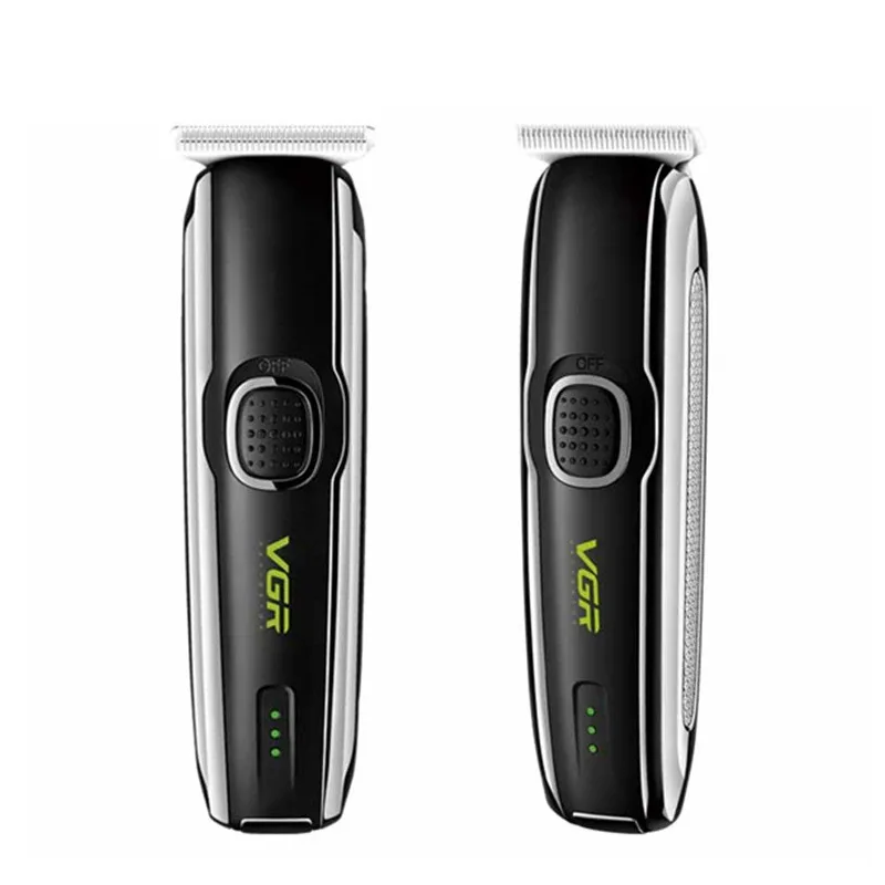 VGR профессиональная электрическая машинка для стрижки волос USB Перезаряжаемый