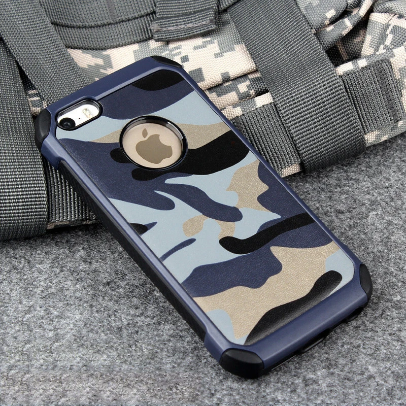 Камуфляжная чехол для iPhone 5 5S SE армейская Броня задняя крышка 6 6s 7 8 Plus X XR XS Max Coque