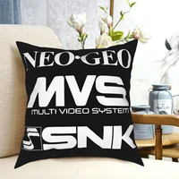 neo geo snk pillowcase printing polyester cushion cover decorative arcade throw pillow case cover home square 18