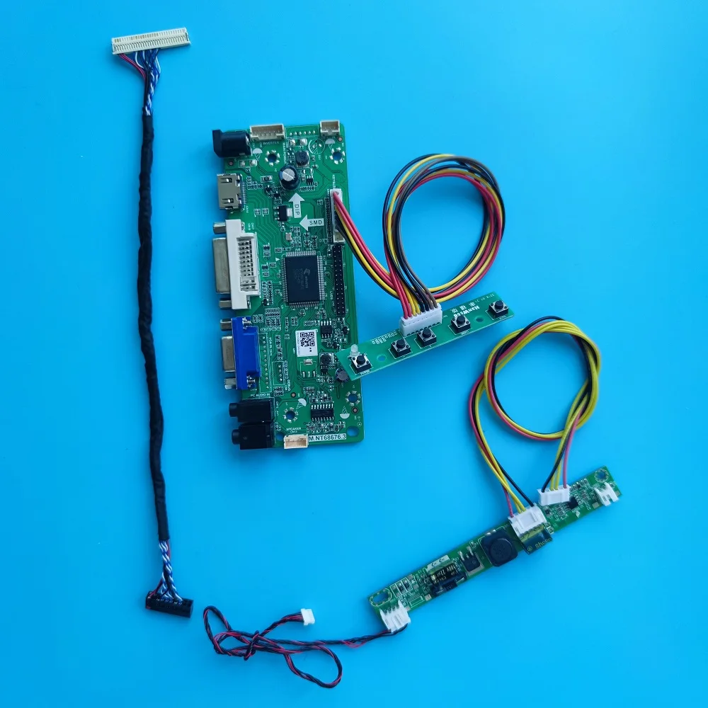 

HDMI-compatible Kit for LM230WF9 23" 1920x1080 30pin 60hz Controller board M.NT68676 DVI VGA LCD card driver panel DIY monitor