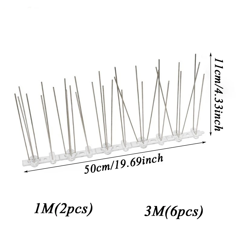 Отпугиватель птиц пластиковый инструмент для защиты от из нержавеющей стали 1 6