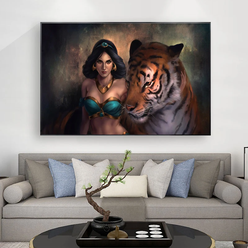 

Wild Africa Animal Art Leopard Canvas Painting Modern Animal Art Posters and Prints Wall Art Pictures for Living Room Home Decor